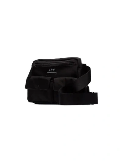Shop A-cold-wall* Logo Print Harness Bag In Black
