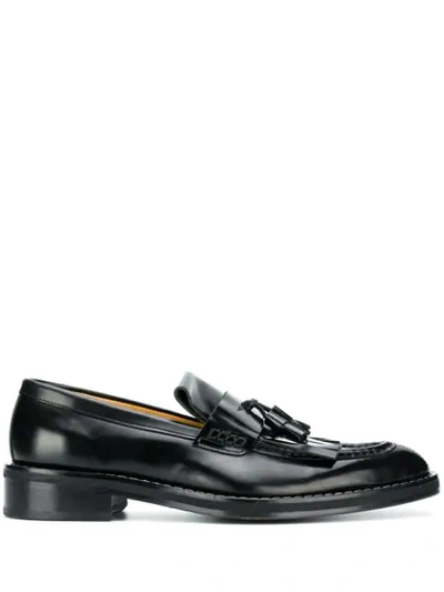 Shop Ami Alexandre Mattiussi Loafer Shoes In Black