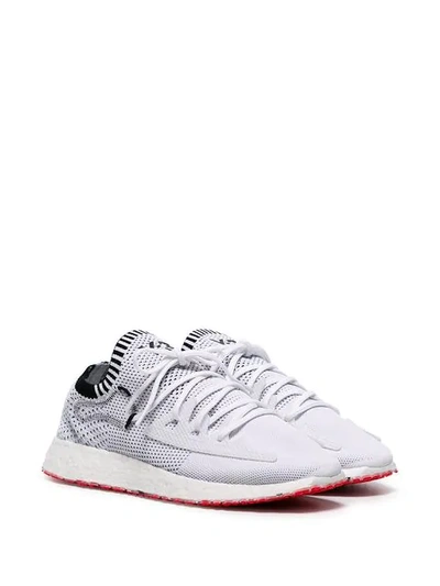 Shop Y-3 Ratio Racer Sneakers - White
