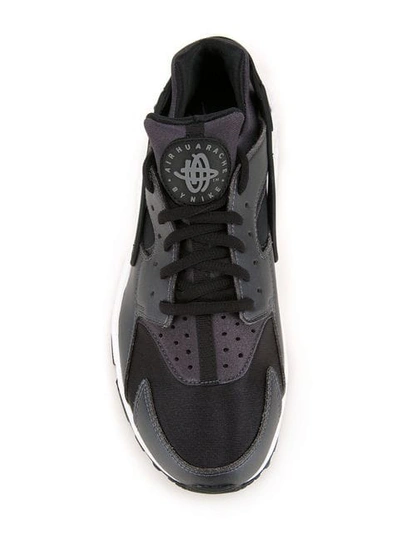 Shop Nike 'air Huarache Run Se' Sneakers In Black ,white