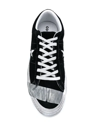 Shop Converse One Star Ox Suede Ltd Sneakers In Black