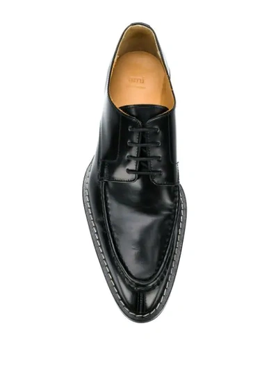 Shop Ami Alexandre Mattiussi Derbies Shoes In Black