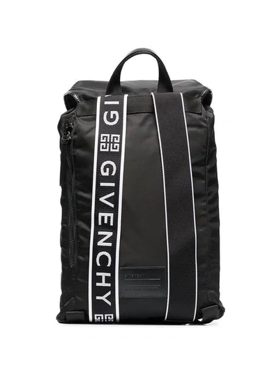 Shop Givenchy 4g Packaway Backpack In Black