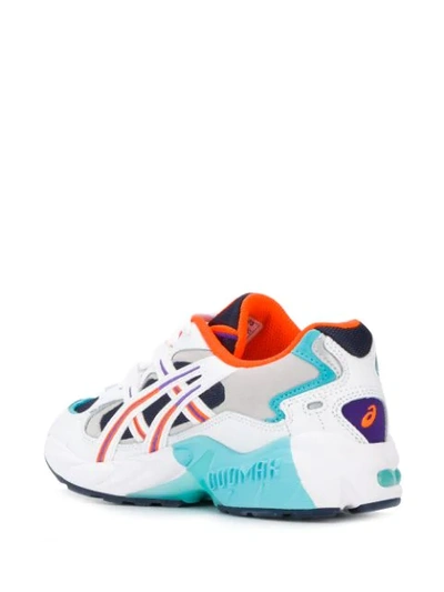 Shop Asics Colour Block Sneakers In White