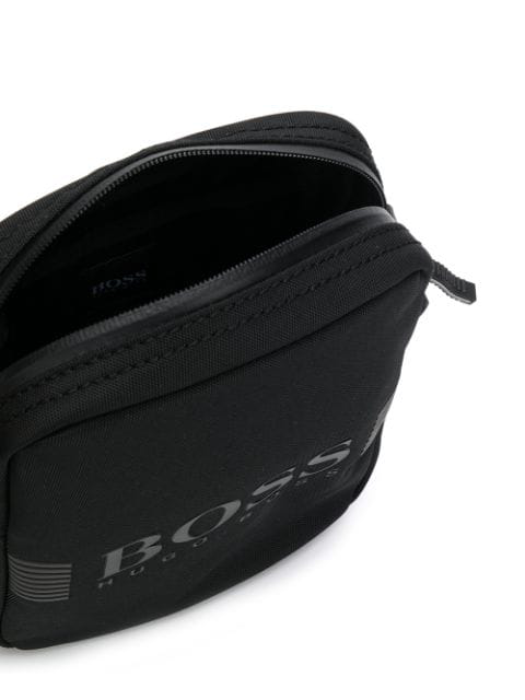 Hugo Boss Cross Body Bag In Black | ModeSens