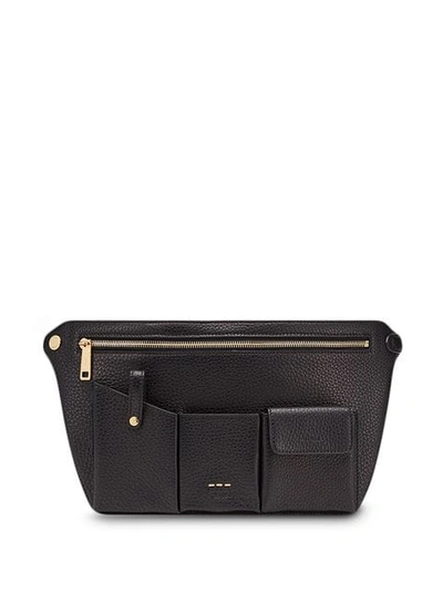 Shop Fendi Utility Pocket Belt Bag In Black