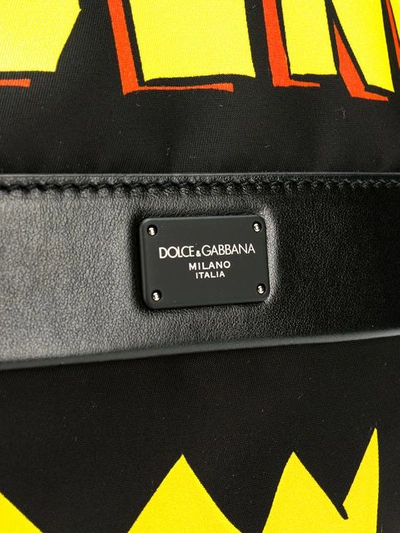 Shop Dolce & Gabbana Goldenpig Backpack In Black