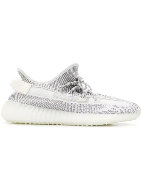 white and grey yeezy boost 350