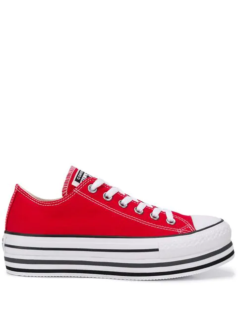 converse platform red