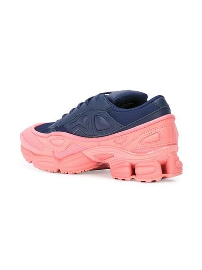 Shop Adidas Originals Rs Ozweego Sneakers In Tactile Rose F17/dark Blue/dark Blue