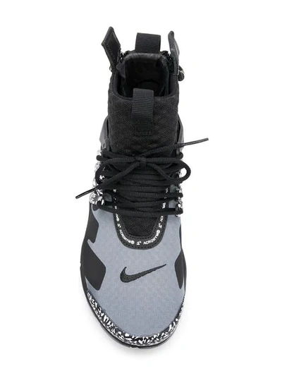 Shop Nike Acronym X  Presto Mid Sneakers In Black