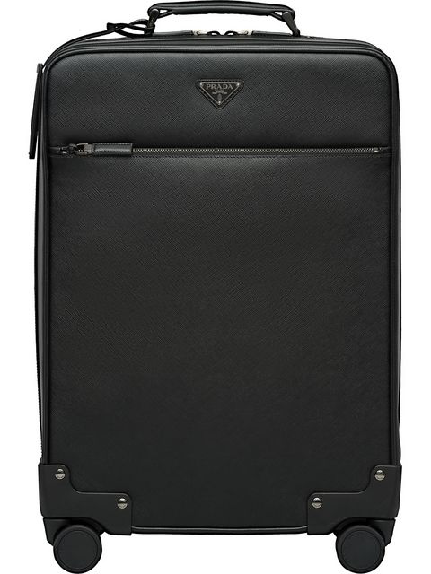 leather carry on with wheels