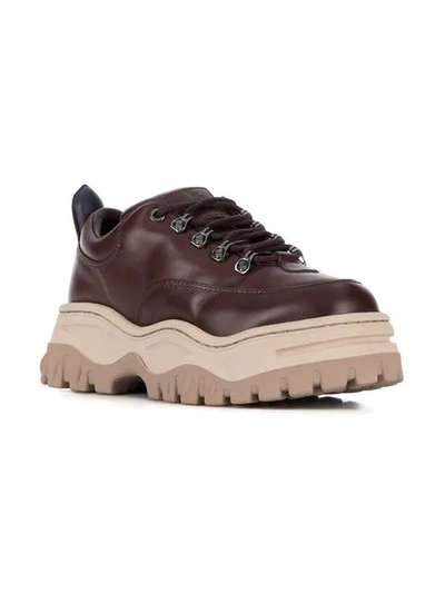 Shop Eytys Angel Sneakers In Brown