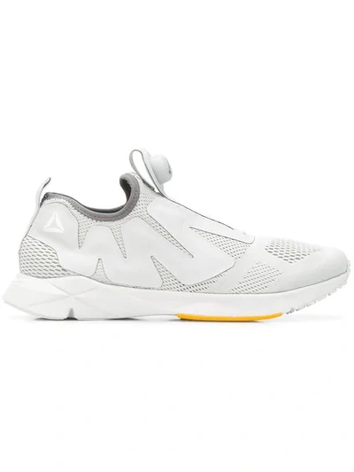 Shop Reebok Pump Supreme Sneakers In Grey