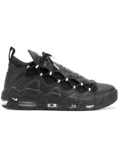 Shop Nike Air More Money Sneakers - Black