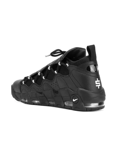 Shop Nike Air More Money Sneakers - Black