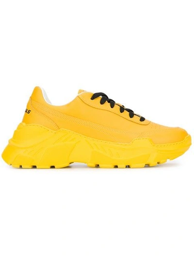 Shop Joshua Sanders Zenith Chunky Sneakers In Yellow