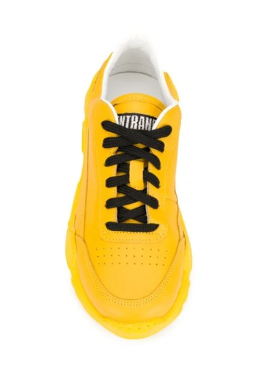 Shop Joshua Sanders Zenith Chunky Sneakers In Yellow