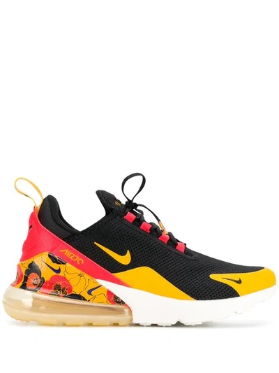 Shop Nike Air Max 270 Se Sneakers In Black ,yellow