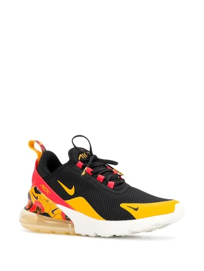 Shop Nike Air Max 270 Se Sneakers In Black ,yellow