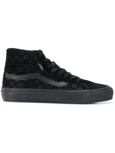 Shop Vans Sk8 Hi-top Sneakers - Black
