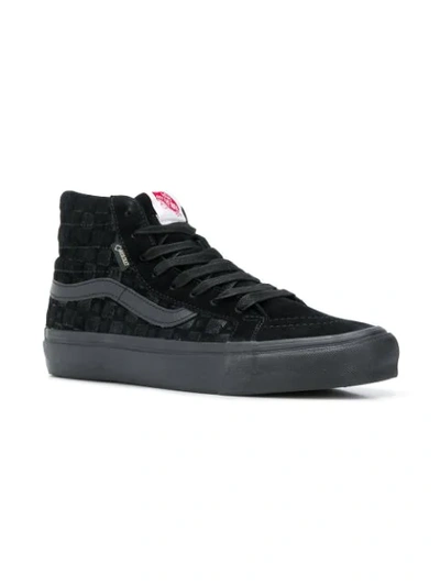 Shop Vans Sk8 Hi-top Sneakers - Black