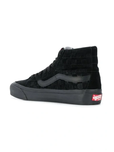 Shop Vans Sk8 Hi-top Sneakers - Black