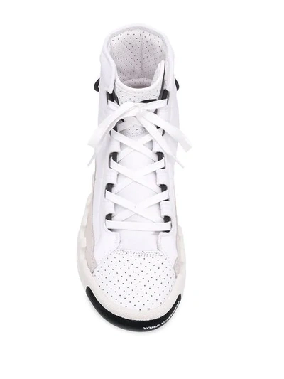 Shop Y-3 'kasabaru' Sneakers In White