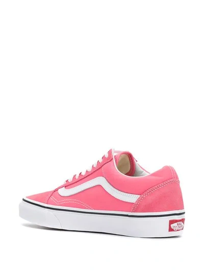 VANS OLD SKOOL SNEAKERS - 粉色