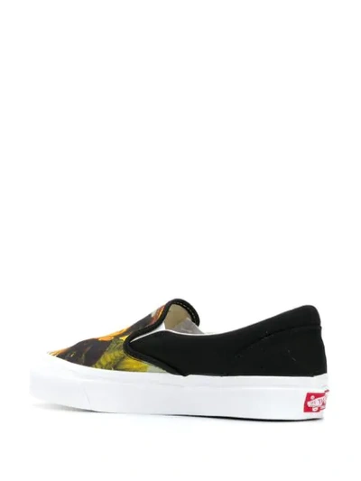 Shop Vans Og Slip-on Lx Sneakers In Black