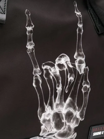 Shop Bally Hand X-ray Backpack - Black