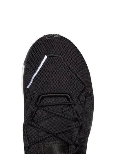 Shop Y-3 Adizero Lo-top Sneakers In Black/black/ftwwht