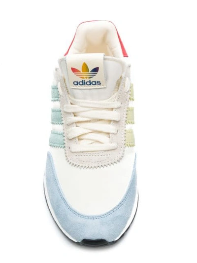 Shop Adidas Originals ' I-5923 Runner Pride' Sneakers In Rainbow