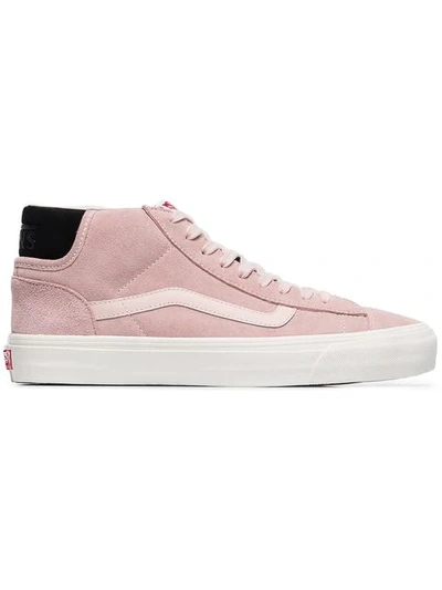 Shop Vans Og Mid Skool Lx Sneakers In Pink