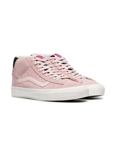 Shop Vans Og Mid Skool Lx Sneakers In Pink