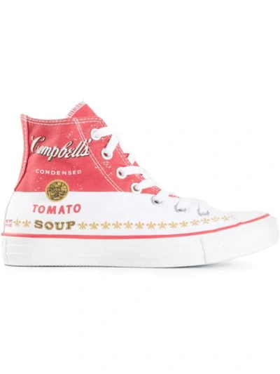Shop Converse X Andy Warhol 'chuck Taylor All Star' Sneakers - White
