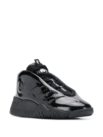 Shop Adidas Originals By Alexander Wang Aw Futureshell Sneakers In Black