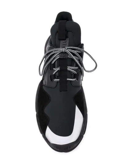Shop Versus Anatomia Runner Sneakers In Black