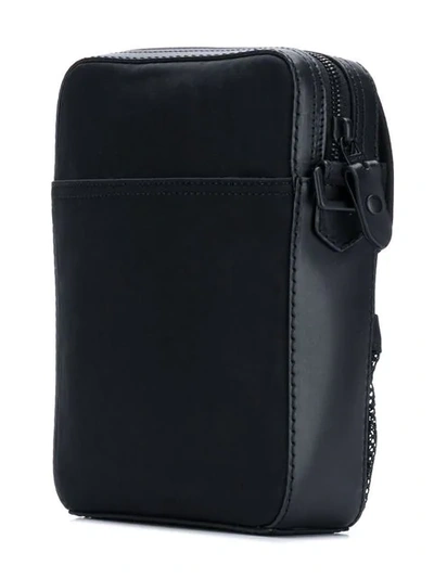 Shop Lanvin Small Logo Messenger Bag In Black