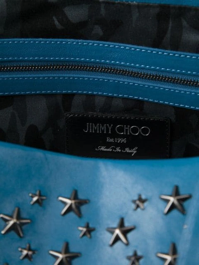 Shop Jimmy Choo 'pimlico' Tote - Blue