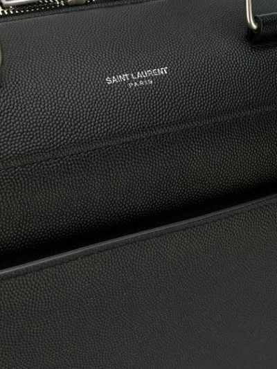 Shop Saint Laurent 24-hour Duffle Bag In Black