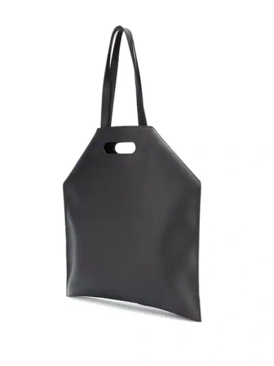 Shop Alexander Mcqueen De Manta Tote In Nero