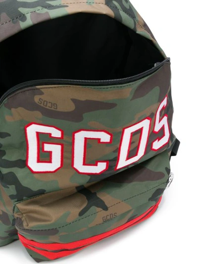 Shop Gcds Front Logo Backpack - Green