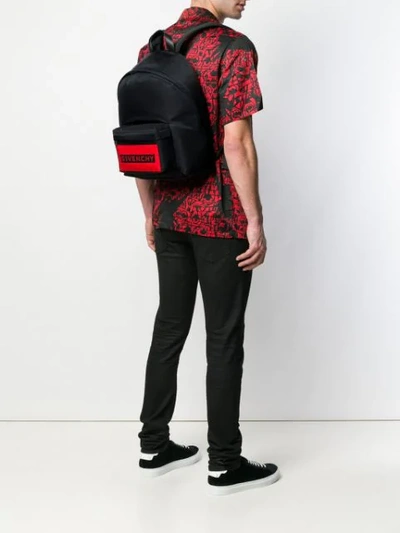 Shop Givenchy Ice Cooler Backpack In Black