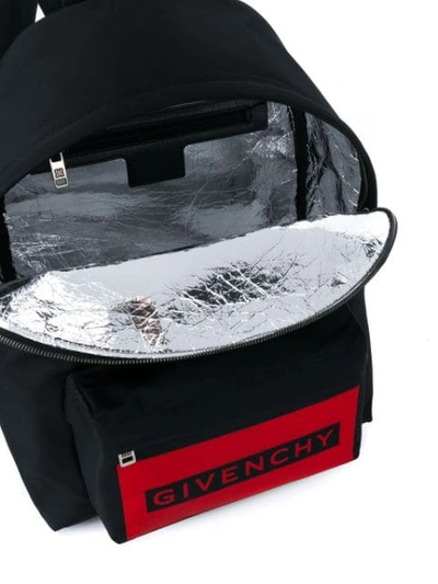 Shop Givenchy Ice Cooler Backpack In Black