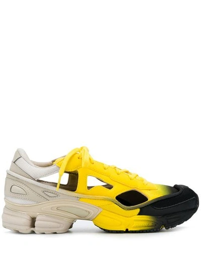 Adidas Originals Adidas By Raf Simons Replicant Ozweego Sneaker In  Yellow,neutral,ombre & Tie Dye In Gold | ModeSens