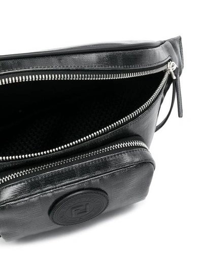 Shop Fendi Ff Belt Bag In F0gxn Black