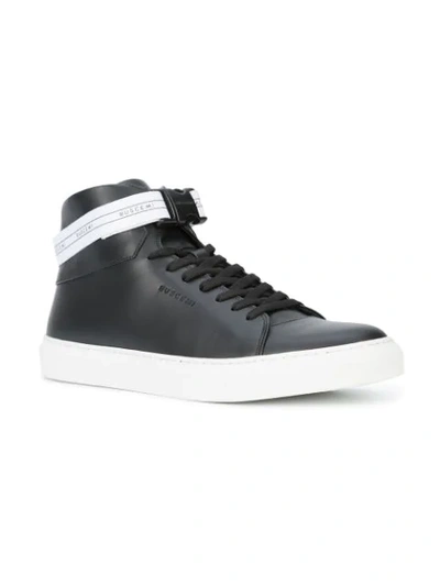 Shop Buscemi 100mm Sport Sneakers In Black