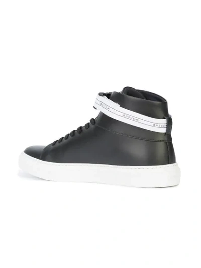 Shop Buscemi 100mm Sport Sneakers In Black