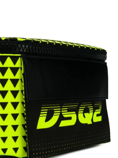 DSQUARED2 BIONIC SPORT DSQ2 RACE BELT BAG - 绿色